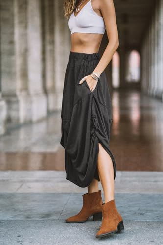 Women's Boho Cotton Harem Pants Comfy Wide Leg Pants Amisha4