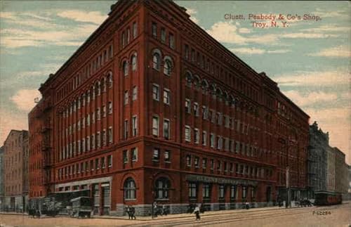 Cluett, Peabody & Co. Shop Troy NY Antique Postcard