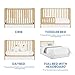 Delta Children Heartland 4-in-1 Convertible Crib, Natural