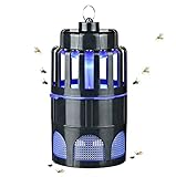 🦟 [ERGONÓMICO] Mata mosquitos con potencia UV-A de 4W, ideal para para interiores: dormitorios, cocinas, pequeños comercios, etc.