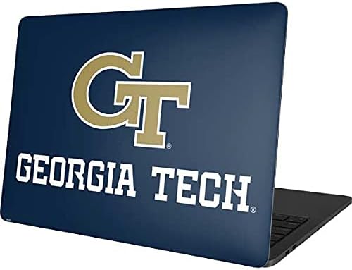 Skinit Decal Laptop Skin Compatible with MacBook Pro 13in (2020) - Officially Licensed Georgia Tech GT Blue Design