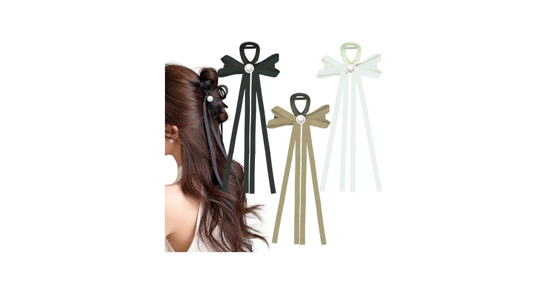 ヘアアクセサリー herlipto Chain Ribbon Hair Clip Chain Ribbon Hair Clip herlipto - メルカリ