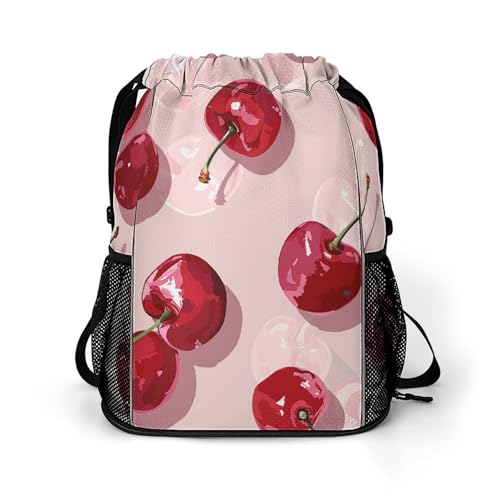 Sac à dos natation imperméable cordon motif orchidée sport