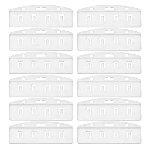 Fundas transparentes para identificaciones y protectores rígidos plásticos de tarjetas
