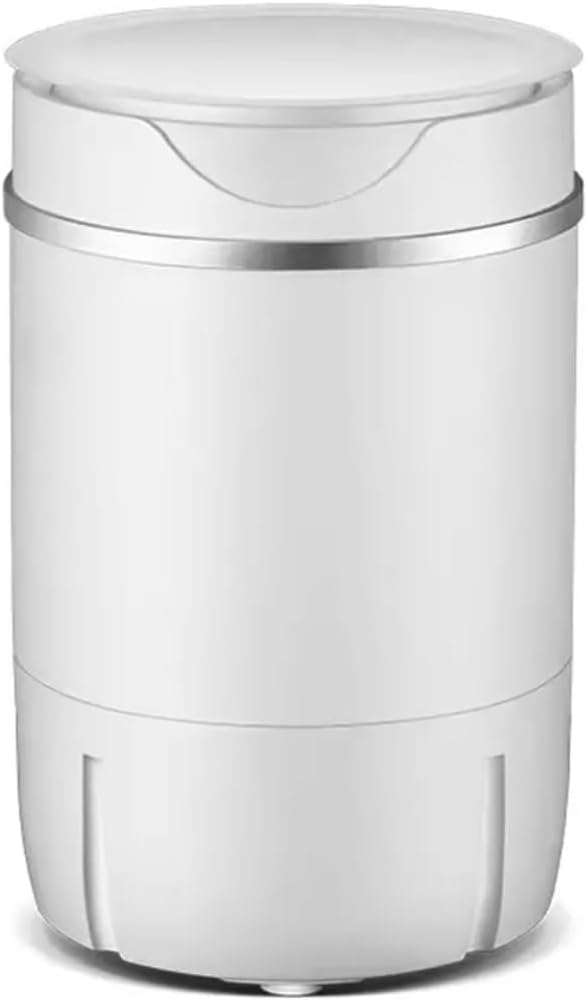 Portable Mini Washing Machine, 5Kg Capacity, 300W Power, with Scheduling Function, White