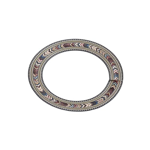 GOOHOCHY Acoustic Guitar Rosette Accessory 94mm Wooden Sound Hole Rosette Gxb09a Guitar Part