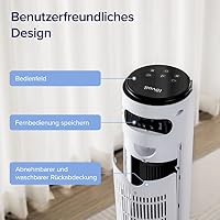 LEVOIT Turmventilator 107 cm, 7,5 m/s, 25 dB, 12 Stufen, Fernbedienung – Ansicht 6