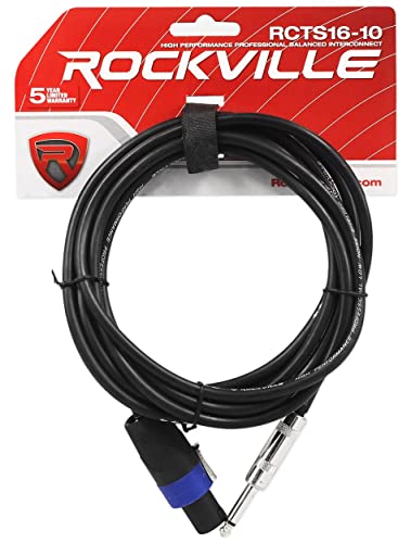 4 Rockville RCSS1250 50' 12 AWG 100% Copper Speakon To Speakon Pro Speaker Cable - Foto 7