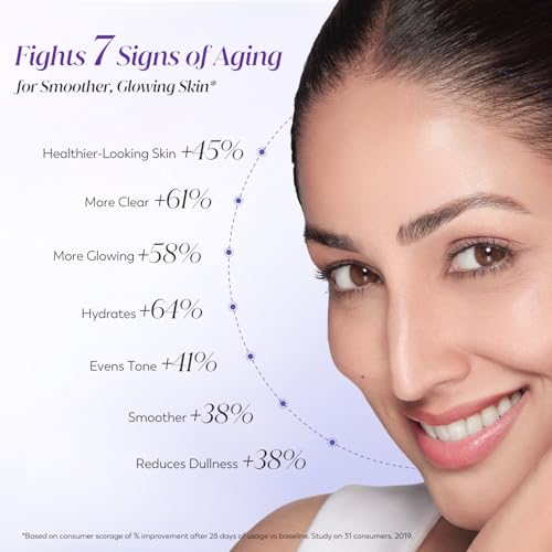 Image of Olay 7in1 Ultra-light Face Serum | Niacinamide, Vitamin C, Collagen Peptides | Fights 7 Issues for Smooth & Glowing Skin | Normal to Oily Skin | Dermatologically Tested | Non Comedogenic | 30ml