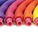 Sports Hoop Weighted Hula Hoop, ACU Hoop 5L - 4.9 lb Large, Weight Loss Fitness Workout with ridges. (Rainbow Colors)