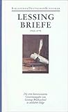  Werke und Briefe. 12 in 14 Bänden: Band 11/1: Briefe von und an Lessing 1743-1770