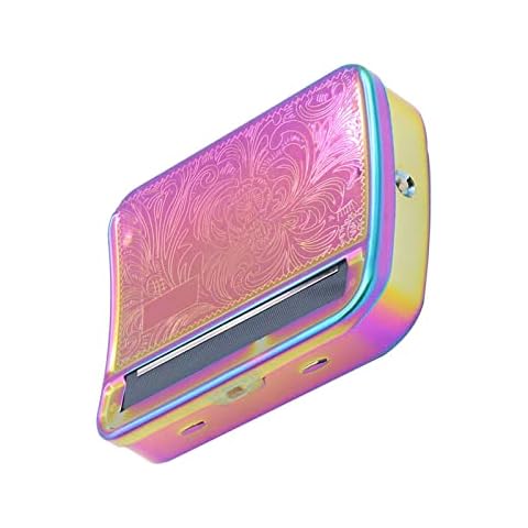 Cigarette Roller Machine Rolling Machine Tobacco Rolling Tin Machine Tobacco Cigarettes Portable Hand-Operated Cigarette Maker Cover