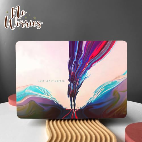 Image of NoWorries 14inch /15.6inch Laptop Skin ''Customizable'' Easy to Apply Gray Back Skin for All Laptops (Theme - Graffiti) (Scratch & Dustproop) Gray Back Material Bubble Free Laptop Skins