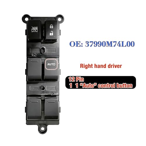 Bouton lève vitre 37990M74L00 commande vitre électrique Suzuki Vitara - 7