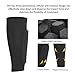 QANYEGN Sports Compression Knee Pads, Strap On Leg Warmers, Outdoor Sport Leg Guard Anticollision for Basketball, Baseball, Football, Riding(only one) (XL)