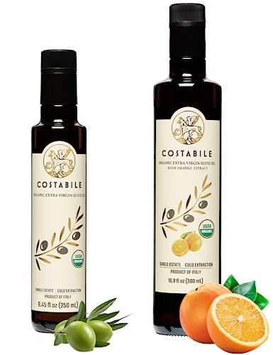 Aceite de oliva extra virgen infusionado con naranja