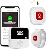Partage multi-parties : l'alarme personnelle pour les personnes âgées peut être partagée par plusieurs personnes, il suffit de télécharger l'application « TUYA » et « Smart Life », de la partager avec d'autres comptes via le compte principal, et d'autres membres de la famille peuvent également recevoir des notifications, afin de mieux prendre soin des personnes âgées