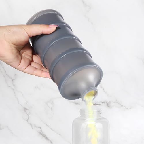 Image of Accmor Baby Formula Dispenser On The Go, Stackable Formula Dispenser Formula Container to Go, Non-Spill Portable Milk Powder Kids Snack Storage Container, BPA Free