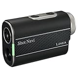 Shot Navi(ショットナビ) ゴルフ 距離計 レーザー距離測定器 LINEA【ブラック】/ 3点間計測 1640y計測 高速0.1秒計測 誤差±30cm 軽量139g 6倍広角ズーム 高低差 Type-C充電式 専用ケース付き