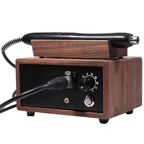 Máquina cortadora de cuero portátil, máquina eléctrica para cortar bordes de cuero con calor y 5 cabezales calientes, herramienta de prensa de calor de cuero con control de temperatura de 10 velocid