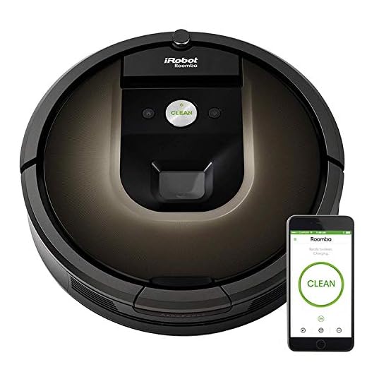 iRobot Roomba 980 Robot Vacuum-Wi-Fi Connected Mapping, Works with Alexa, Ideal for Pet Hair, Carpets, Hard Floors, Power Boost Technology, Black (Renewed)