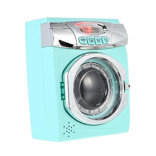 PartyKindom Simulated Washing Machine Educational Plastic Appliance with Sound Effects for Hands Learning Play for Creative Role Play and Skill Development