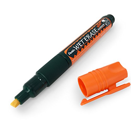 Marqueur craie Pentel SMW26 effaçable à l'eau lot de 8 feutres pointe biseautée - 6