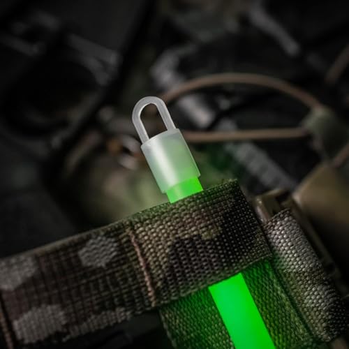 M-Tac Bastões brilhantes brilhantes de 15 cm - 12 horas de duração - Bastões de luz de emergência -