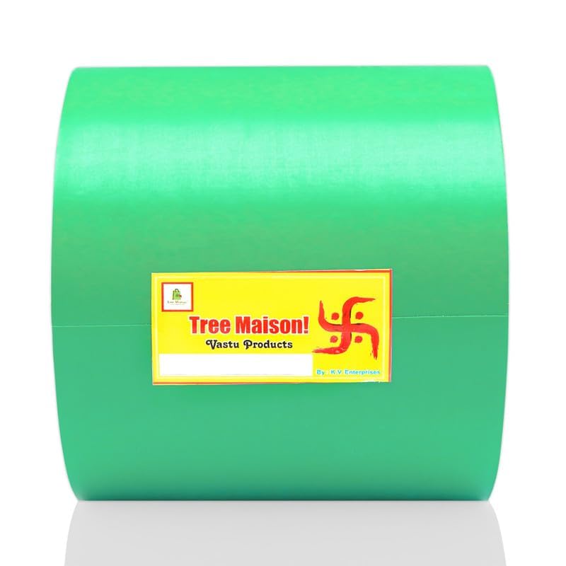 Image of Vastu Combo of 5 Color Tape | Size - 4 Inch (96 mm) Approx | Length- 20 Meter (Approx) | Vastu Tape Remedy for Toilet | Vastu Tape for Main Door Entrance | Pack of 5