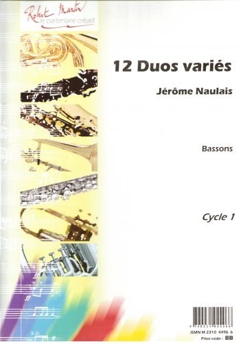 Partitions Basson Robert Martin Douze Duos Variés Jérôme Naulais classique
