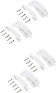 OSALADI Sliding Door Handle 4 Sets Door and Window Crescent Lock Window Sash Locks Vertical Windows Sash Vertical Sliding