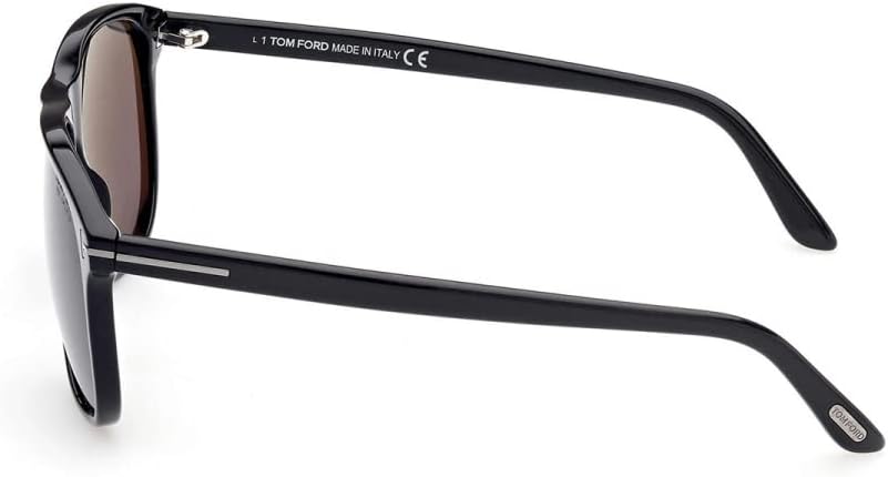 Tom Ford JONI FT 0905-N Shiny Black/Grey 56/16/145 men Sunglasses