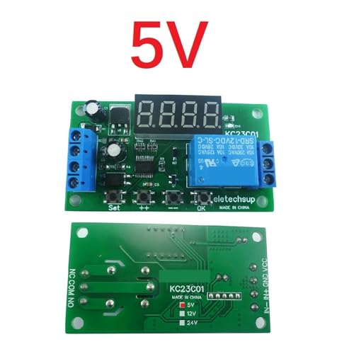 Module Relais Temporisateur KC23C01 5V pour automatisme simple PLC