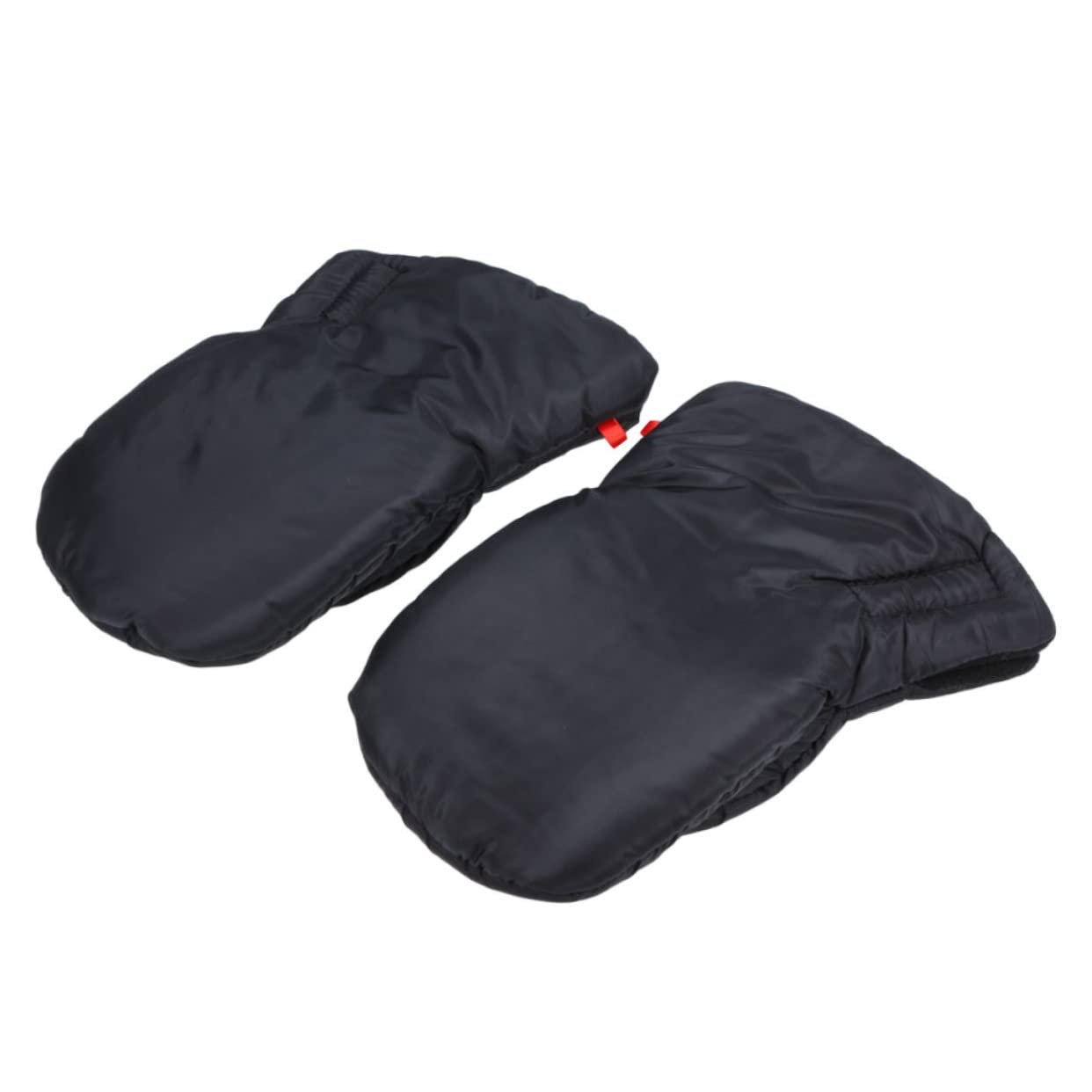 Beatifufu Large Size Winter Gloves Windproof Stroller Hand Muff Strong Touch Fasteners for Mom Warm Thermal Gloves