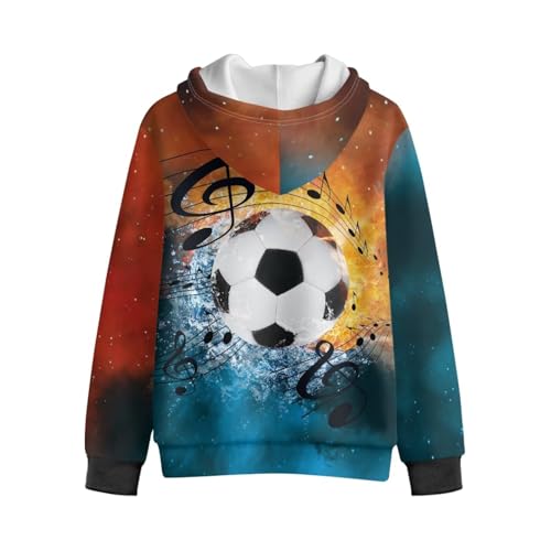 Boys' Full Zip Hoodie Warm Kids Fall Hooded Sweatshirt with Pocket Casual Long Sleeve Thin Jacket for Park Play S-XL3