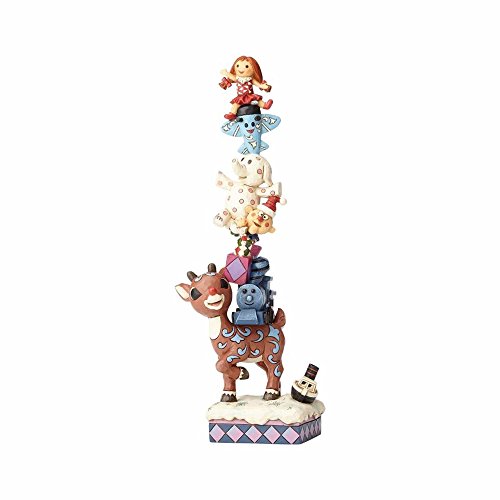 Jim Shore “Rudolph the Red-Nosed Reindeer” Traditions, Rudolph & Misfits Stone Resin Figurine, 11.5