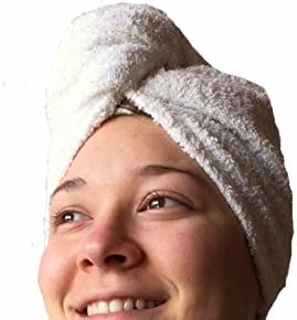 Hair Towel Turban 100% Cotton Luxury Spa Accessory Dryer Shower Bath Bathroom Women's Best