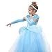 Produktbild THYTHM Cinderella Kleid Kostüme Prinzessin Dress Up Cosplay Fancy Party Outfit für Mädchen Blau