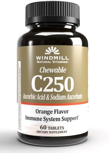 Vitamina C CHEWTBS 250MG TNGR WMILL Tamaño 60