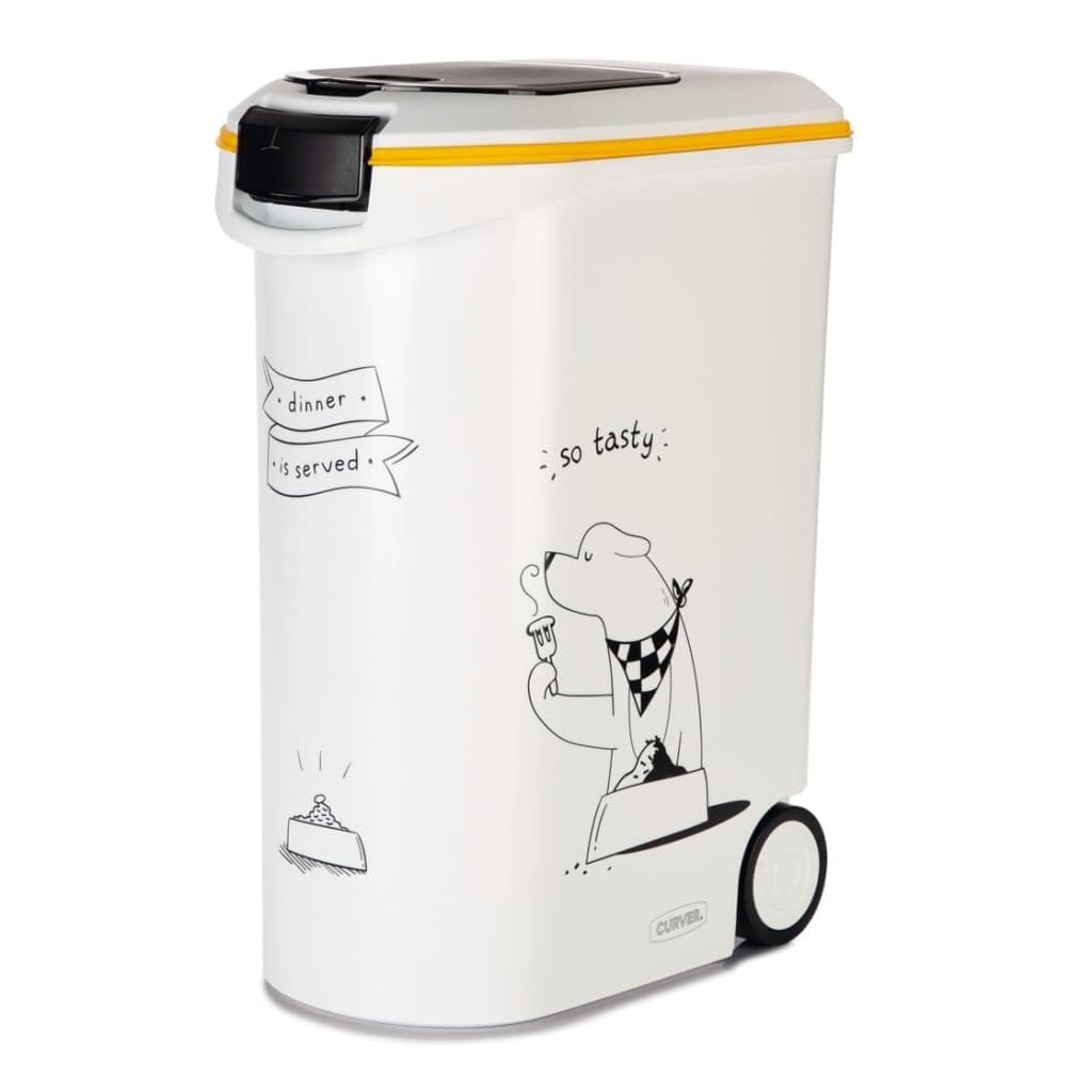 GHG Curver K&Bz Curver Futterbehälter für Hunde, 54 l, 2000 g