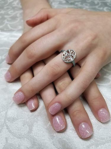 Logos Trading Post Jewelry - Sterling Silver Encircled Cross Ring2