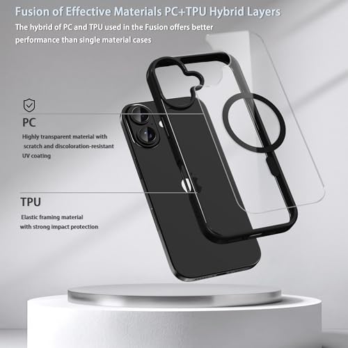 Image of for iPhone 17 Case,Ultra Hybrid(Black Magsafe)