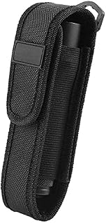 Flashlight Pouch, 20.5cm Molle LED Torch Holster Holder Cover Case for Outdoor Hunting Camping Hiking (L)