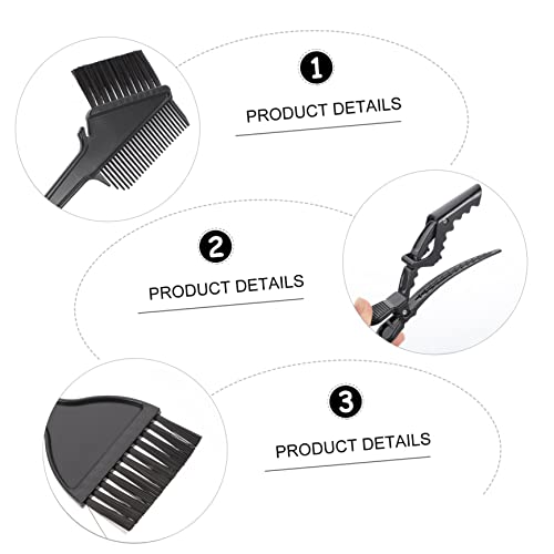 LALAFINA 1 conjunto de xale, kit de tintura, protetores de ouvido de cabeleireiro, suprimentos para