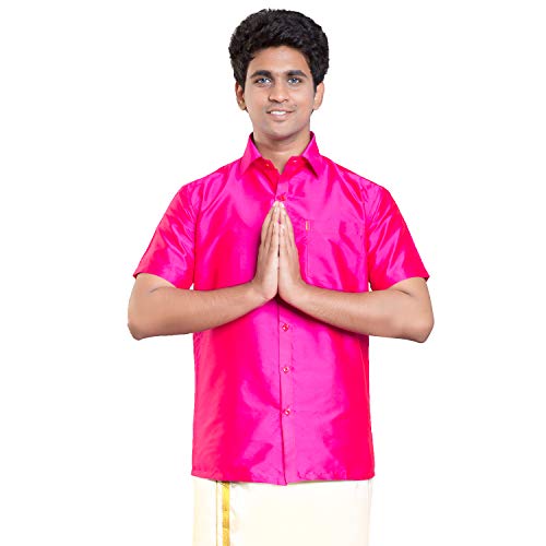 Image of THANGAMAGAN MENS HALFHAND SHIRT