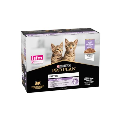 Pro Plan Kitten Healthy Start | Nassfutter für Babykatzen | 10 x 85 g – Ansicht 1