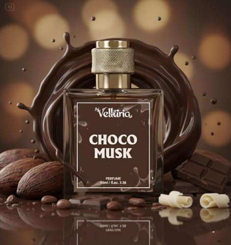 Image of Choco Musk Eau de Parfum 50ml | Chocolate Vanilla Amber Perfume | Warm Sweet Gourmand Scent | Long Lasting Unisex EDP for Men & Women