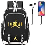 🏀 La mochila escolar está hecha de materiales livianos y duraderos, sistema de transporte ergonómico, correas suaves para los hombros, espalda transpirable y cómoda