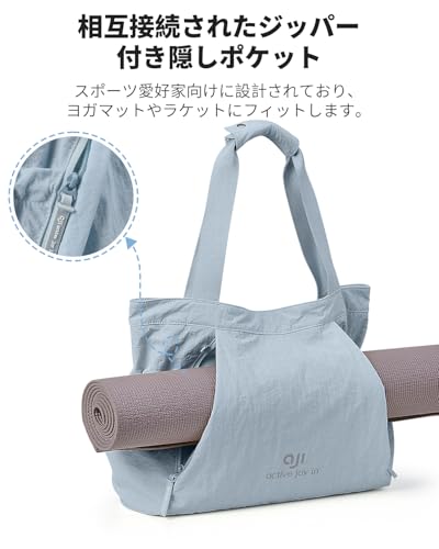 aji トートバッグ ヨガバッグ レディース