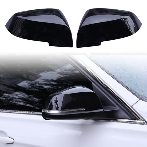 Remplacer coques de rétroviseur rayées par des caches style M3 noir brillant